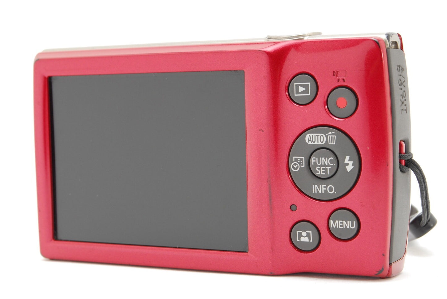【Exc+5 w /Case】Canon IXY 200 Red PowerShot ELPH  IXUS 20MP Digital Camera JAPAN