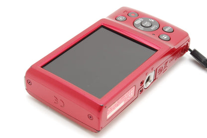 【Exc+5 w /Case】Canon IXY 200 Red PowerShot ELPH  IXUS 20MP Digital Camera JAPAN